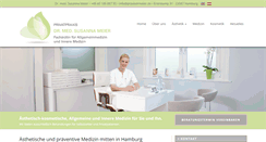 Desktop Screenshot of praxisdrmeier.de